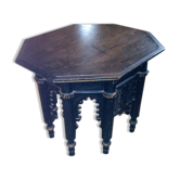 Old orientalist coffee table