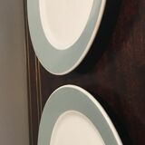 Lot of 2 plates Digoin Sarreguemines