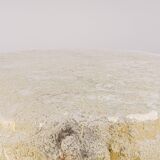 Plafonnier en verre de Murano Hillebrand en laiton, Allemagne, années 1970