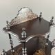 Napoleon III shelf in blackened wood, late 19th century.