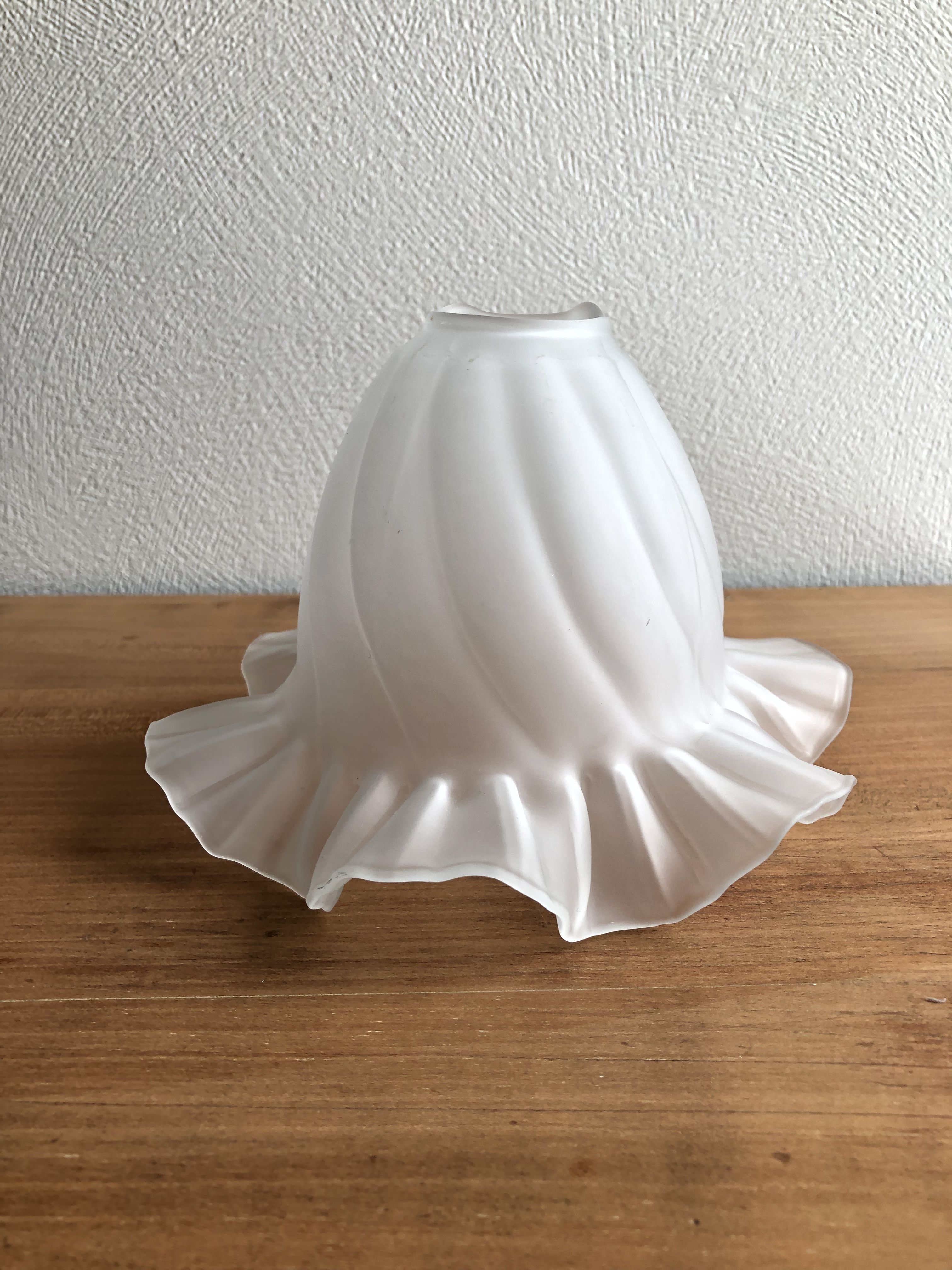 Globe tulipe point luminaire