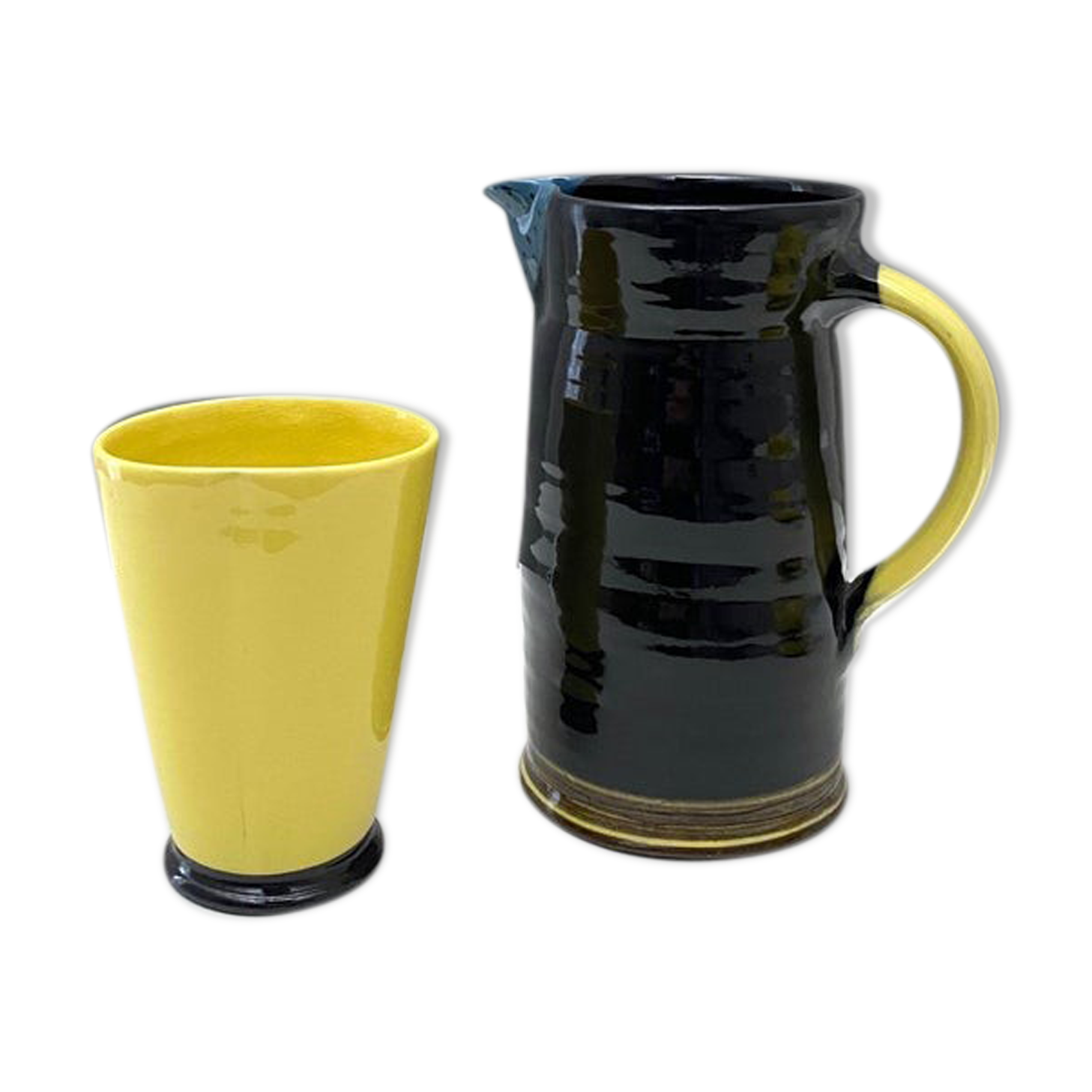 Vintage pitcher and bowl Denmark