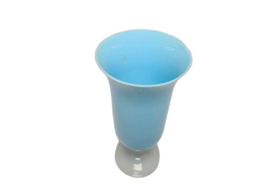 Art Nouveau Fiorentina Roses vase attributed to Stelvia by Empoli, Italy, 1950s