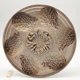 6 Oyster/shellfish plates, Revernay Art Workshop.