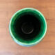 Vase en céramique d'Acollay décor flamé vert