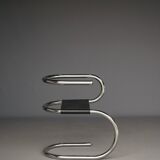 Rare Wim van den Bergh Tubular Side Chair. 1980s