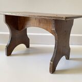 Tabouret vintage en bois