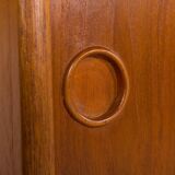 Ergo three bay wall unit by John Texmon, Norway 1960s.