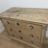 Commode Pantalonnière en pin 19ème siècle