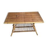 Table basse en rotin