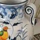 Vintage hand-painted ceramic vase Italy