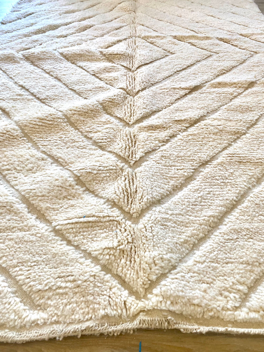 Berber carpet beni ouarain