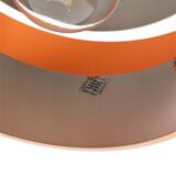 Set of 2 Fog & Mørup / Jo Hammerborg “Juno” pendant lamps / Mid-century Danish modern design / Copper / 1960s / 1970s