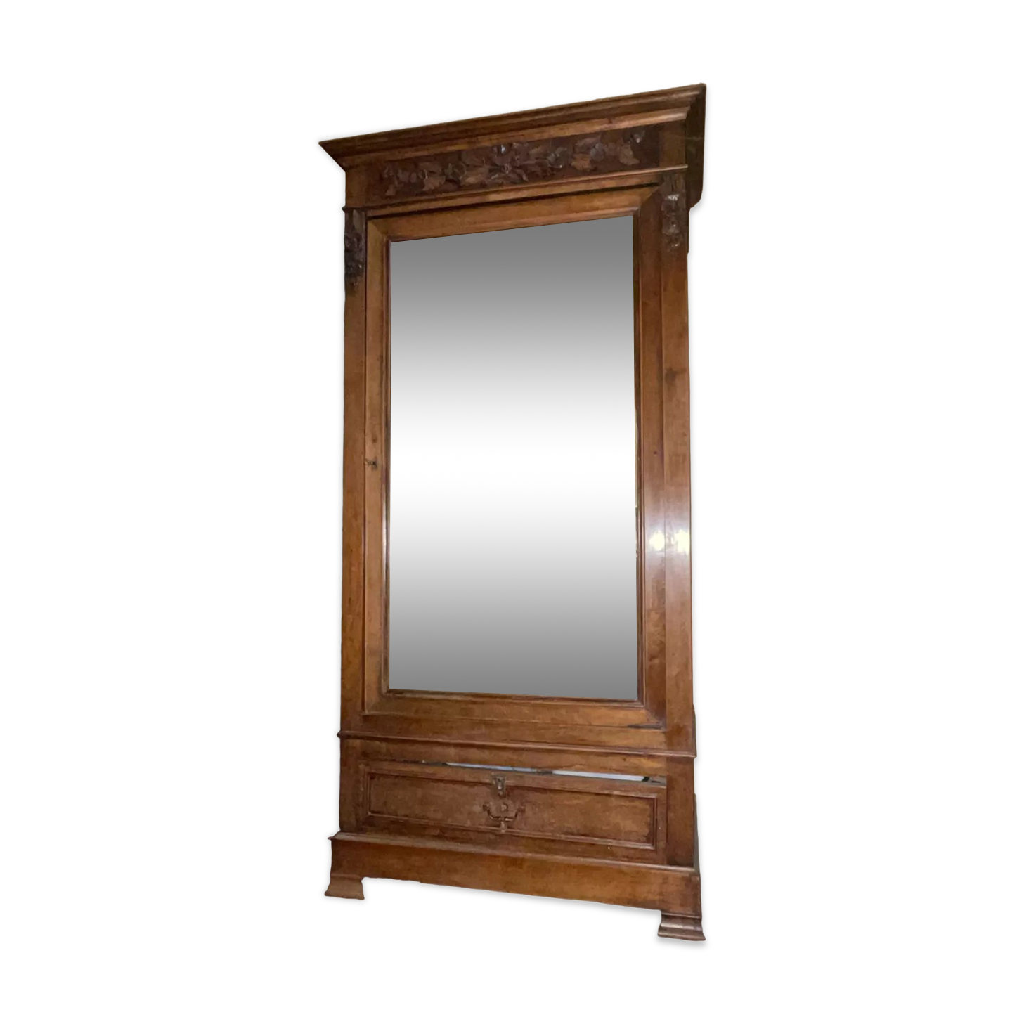 Wardrobe with mirror