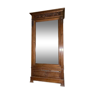 Wardrobe with mirror