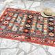 Vintage silk and cotton rug - 142 x 84cm