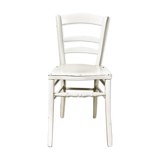 Painted wooden old bistro chair