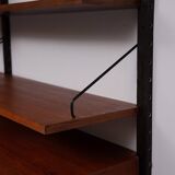 Modular Teak Wall System by Poul Cadovius, Denmark, 1960s
