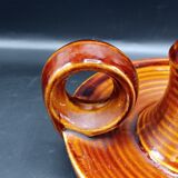 Ceramic candle holder of Saint-Clément - 70s