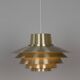 Danish vintage pendant lamp Verona by Svend Middelboe, Nordisk Solar, 1962