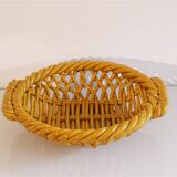 Brawoven ceramic basket from Vallauris