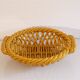 Brawoven ceramic basket from Vallauris