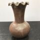 Former vase ball Accolay ceramics brown col corolle vintage