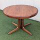 Baumann vintage dining table, solid wood, extensions