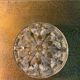 Pique fleurs Vintage . En verre