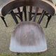 set of 6 Viennese chairs curved wood restaurant Paris bistro Fischel 1960