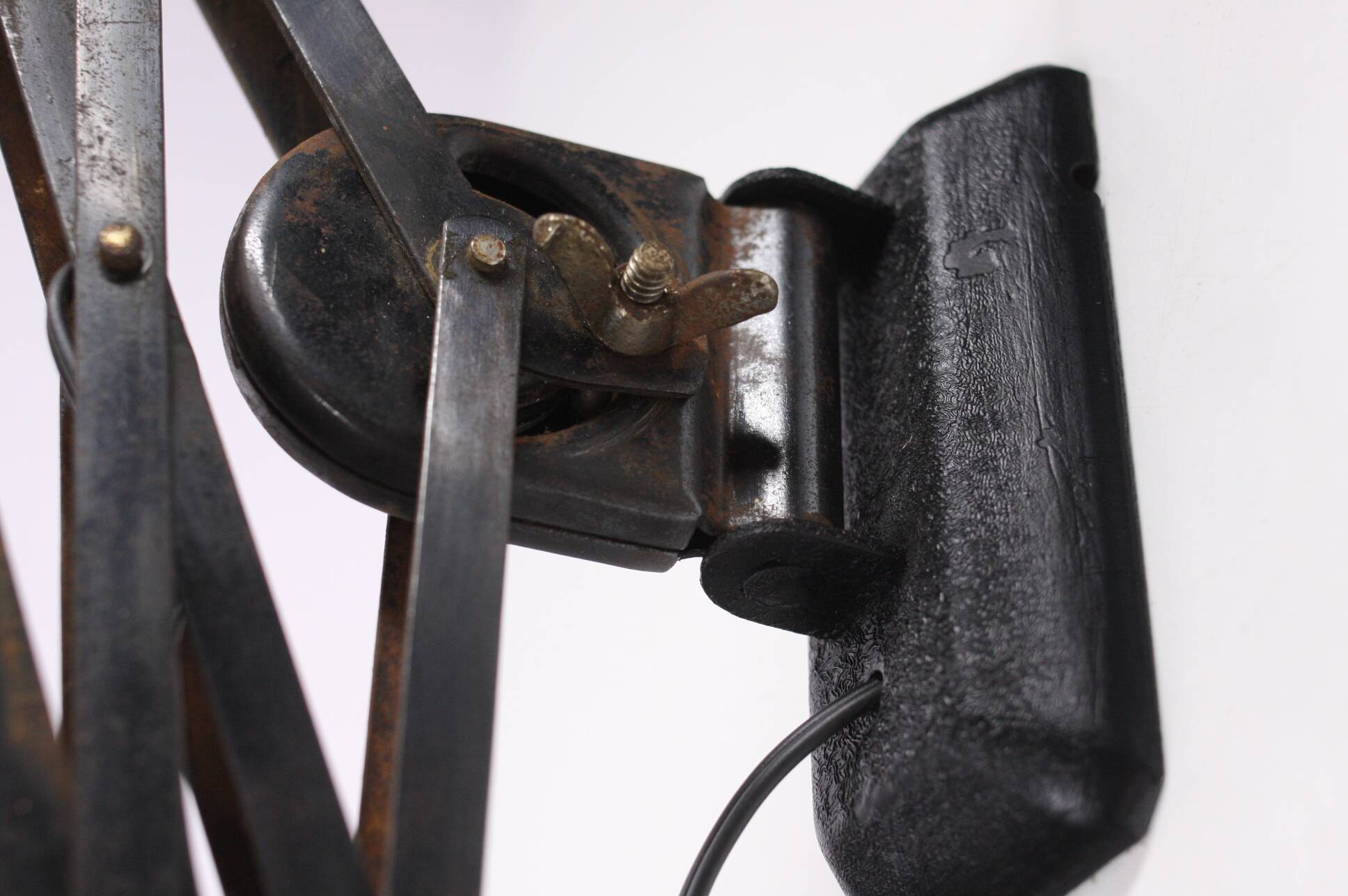 Lampe accordéon industrielle Bometal