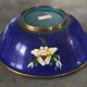 Cloisonné enamel cup with floral decoration