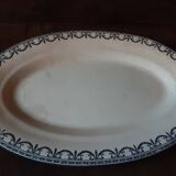 Large Terre de Fer dish. Salins