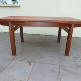 Rectangular dining table in vintage teak