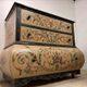 Hand painted xl chest of drawers