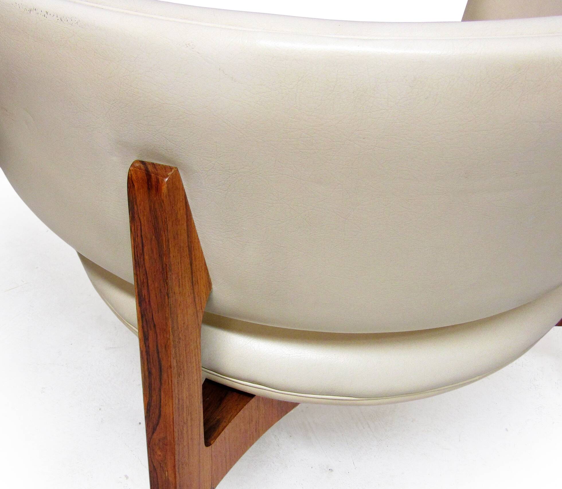 Two 1960s Danish Lounge Chairs In Rosewood By Sven Ellekaer