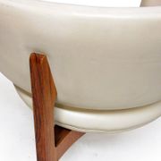 Two 1960s Danish Lounge Chairs In Rosewood By Sven Ellekaer