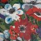 Framed painting 35X28 cm Anemones