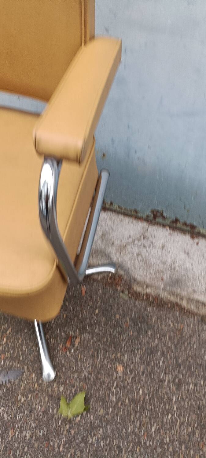 Tulip-shaped office chair