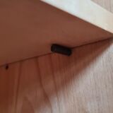 Scandinavian wall bookcase 1950