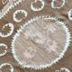 Vintage hand-embroidered tablecloth 153x154 cm