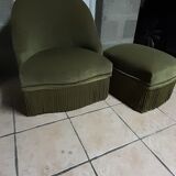 Toad chair and footrest