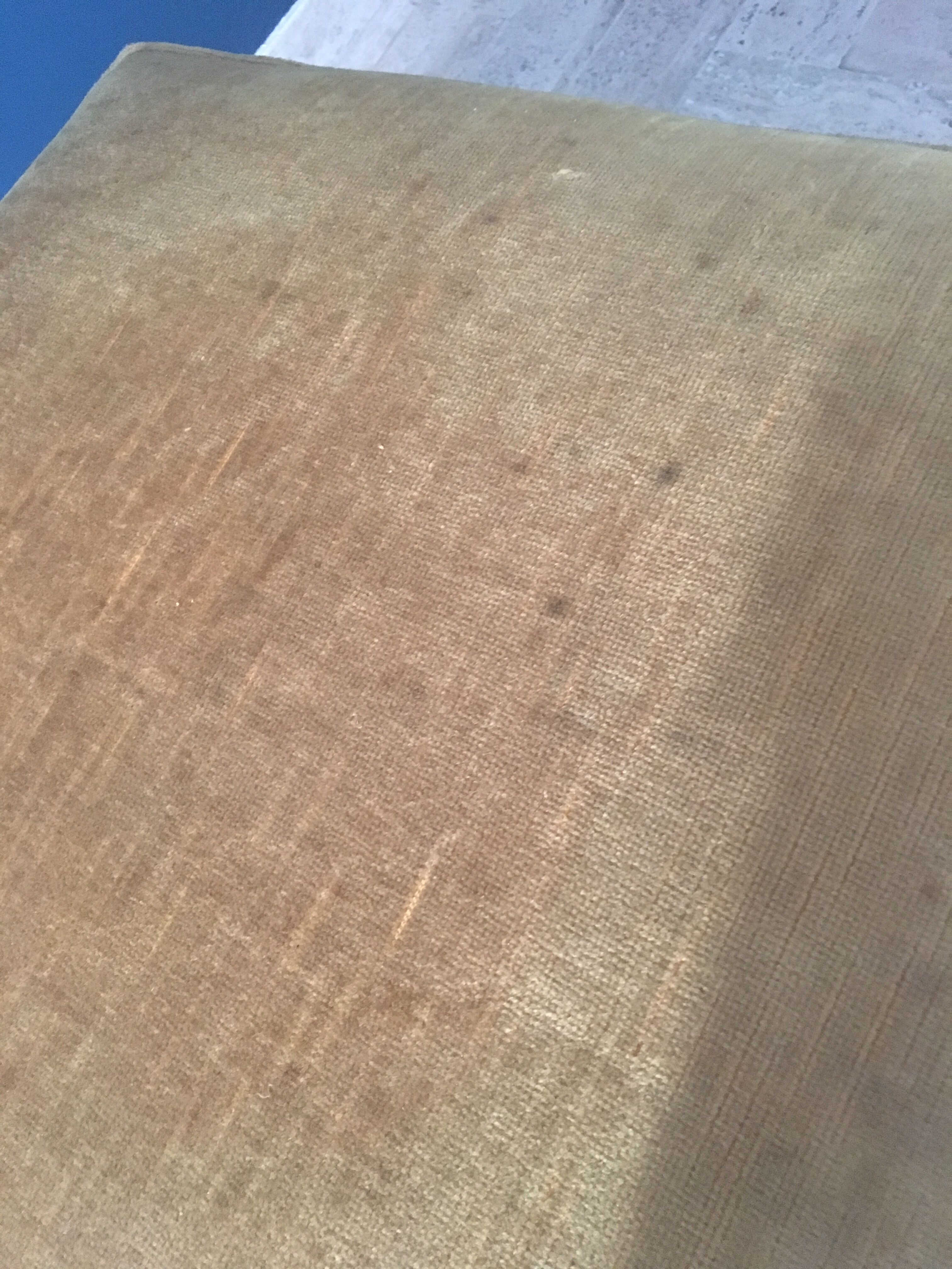 Ottoman square velvet