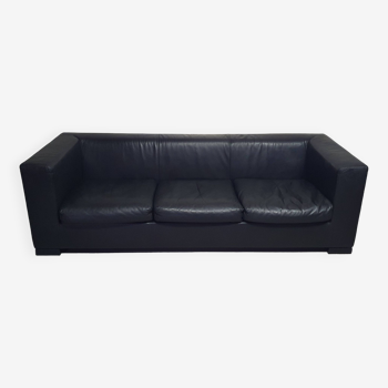Wittmann leather sofa Camin by Paolo Piva