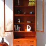 Vintage bookcase with lighting - E. Gomme - G Plan