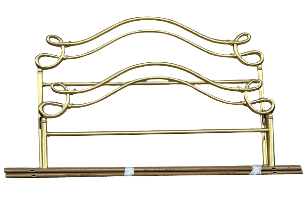 Gilded copper bed
