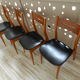 Set of 4  scandinavian nordic chairs