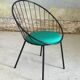 Set de 4 fauteuils corbeille des années 1950