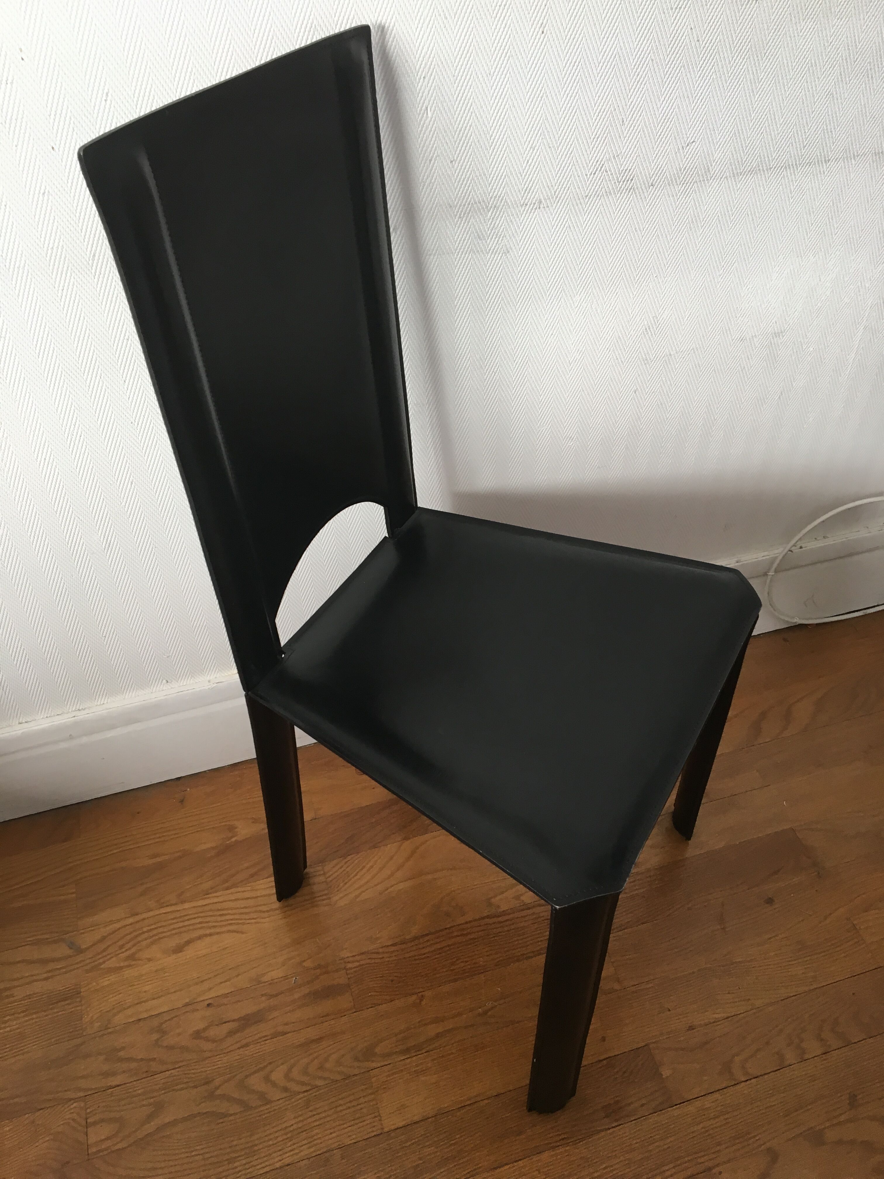 Pair of Couro of Brazil chairs