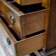 English mahogany secretary desk, circa 1900